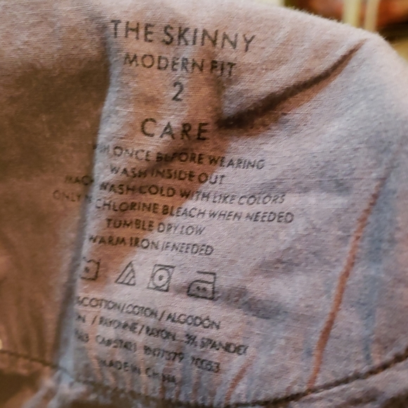 Ann Taylor The Skinny Modern Fit- Gray - Picture 7 of 7